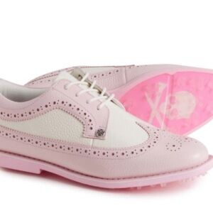 (NWOT) G/FORE sz 9.5 Women's Longwing Gallivanter Golf Shoe in Blush (new!)